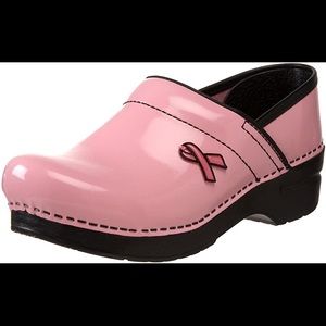 Dansko Professional Ribbon Patent Pink Size 41/ Womens 10